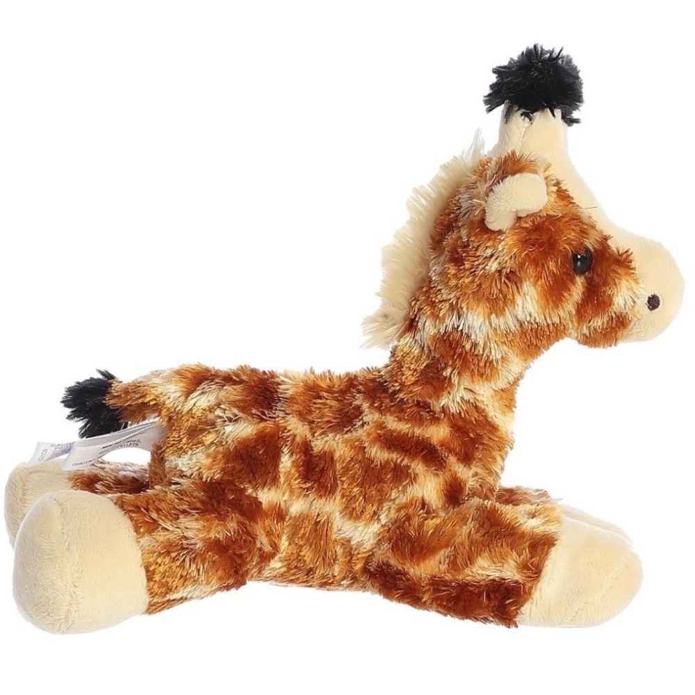 Aurora Adorable Mini Flopsie Gigi Stuffed Giraffe Plush Toy 8 Inch